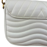 Louis Vuitton White Leather New Wave Multi Crossbody Pochette
