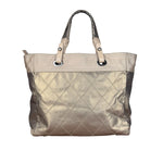 Chanel Paris-Biarritz Gold Quilted Tote Bag 2006