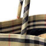 Burberry Vintage Nova Check Canvas Shoulder Tote