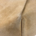 Bottega Veneta Beige Suede/Leather Trim Intrecciato Flower Basket Tote