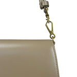 Saint Laurent Beige Leather Voltaire Handbag
