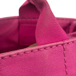 Prada Pink Canvas Canapa Hand Bag