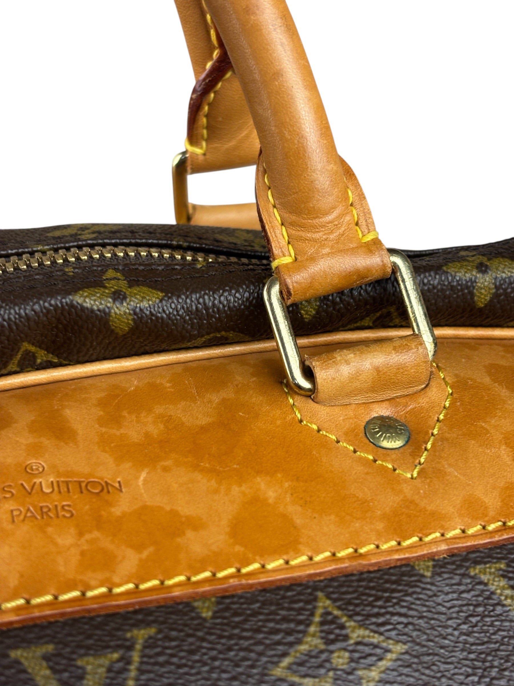Louis Vuitton Monogram Alize Two Pouch Travel Bag