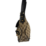 Gucci GG Canvas Web Horsebit Shoulder Bag