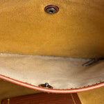 Coach Pebbled Leather Shoulder Bag Black Turn-Lock