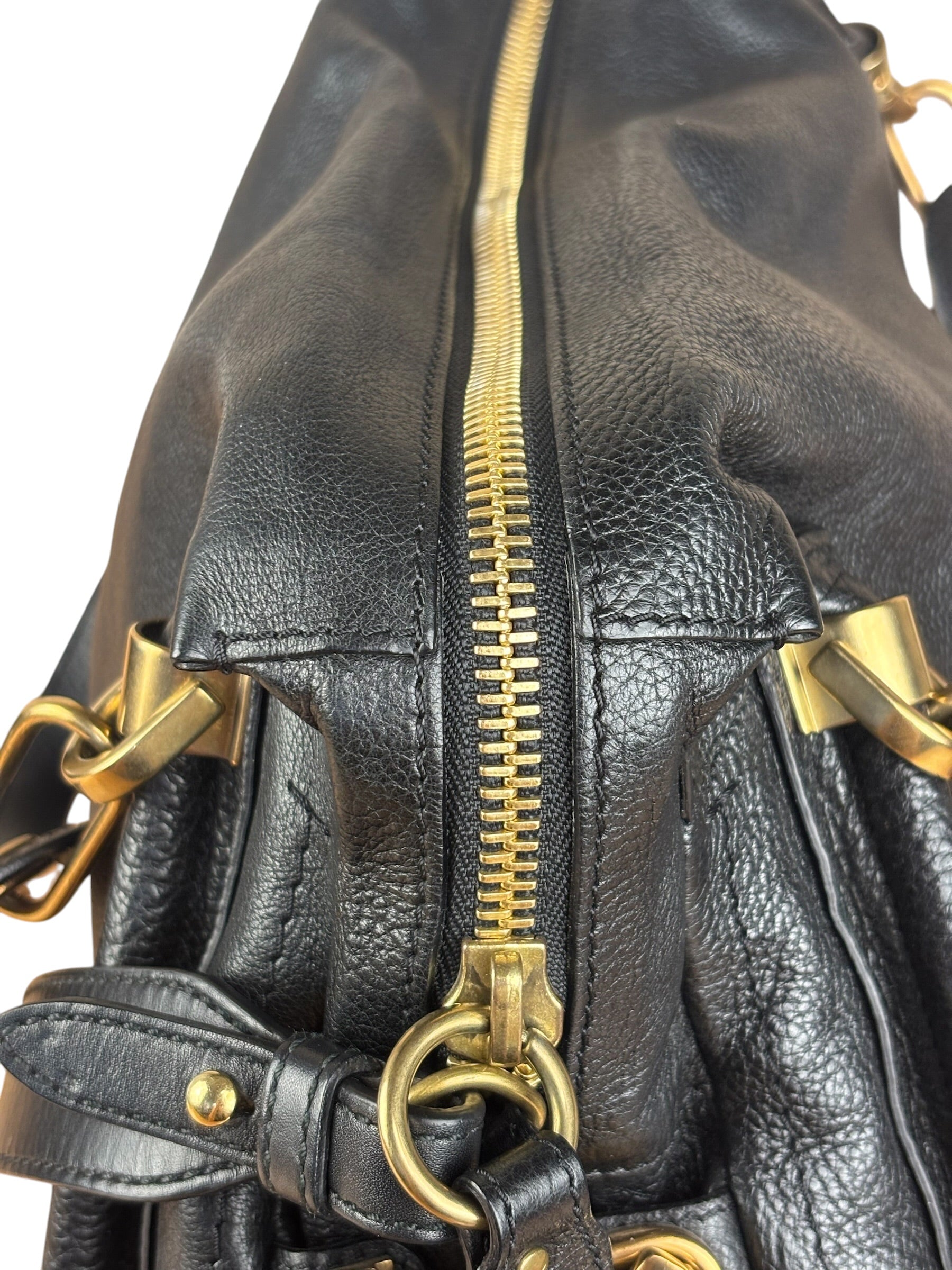 Chloe Black Paraty Leather Two-Way Bag