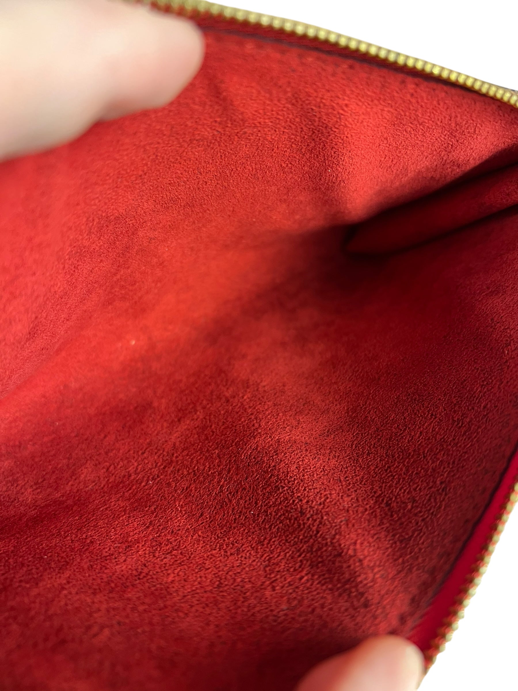 Louis Vuitton Red Epi Pochette