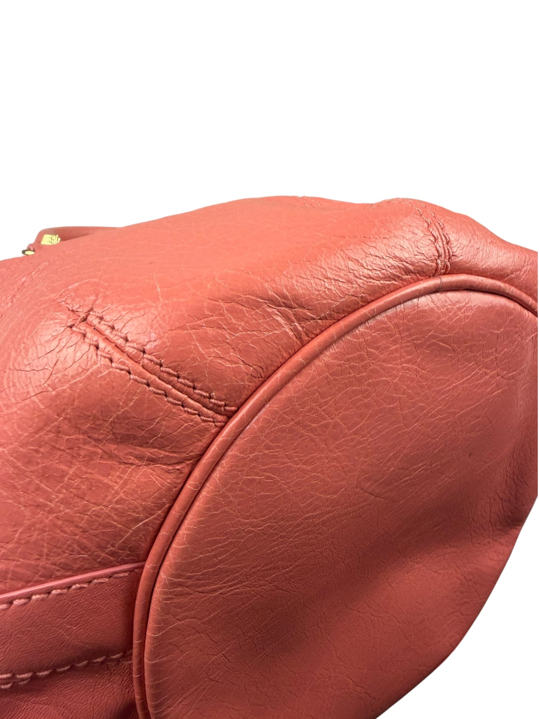 Balenciaga Pink Leather Agneau Small 21 Two-Way Bag