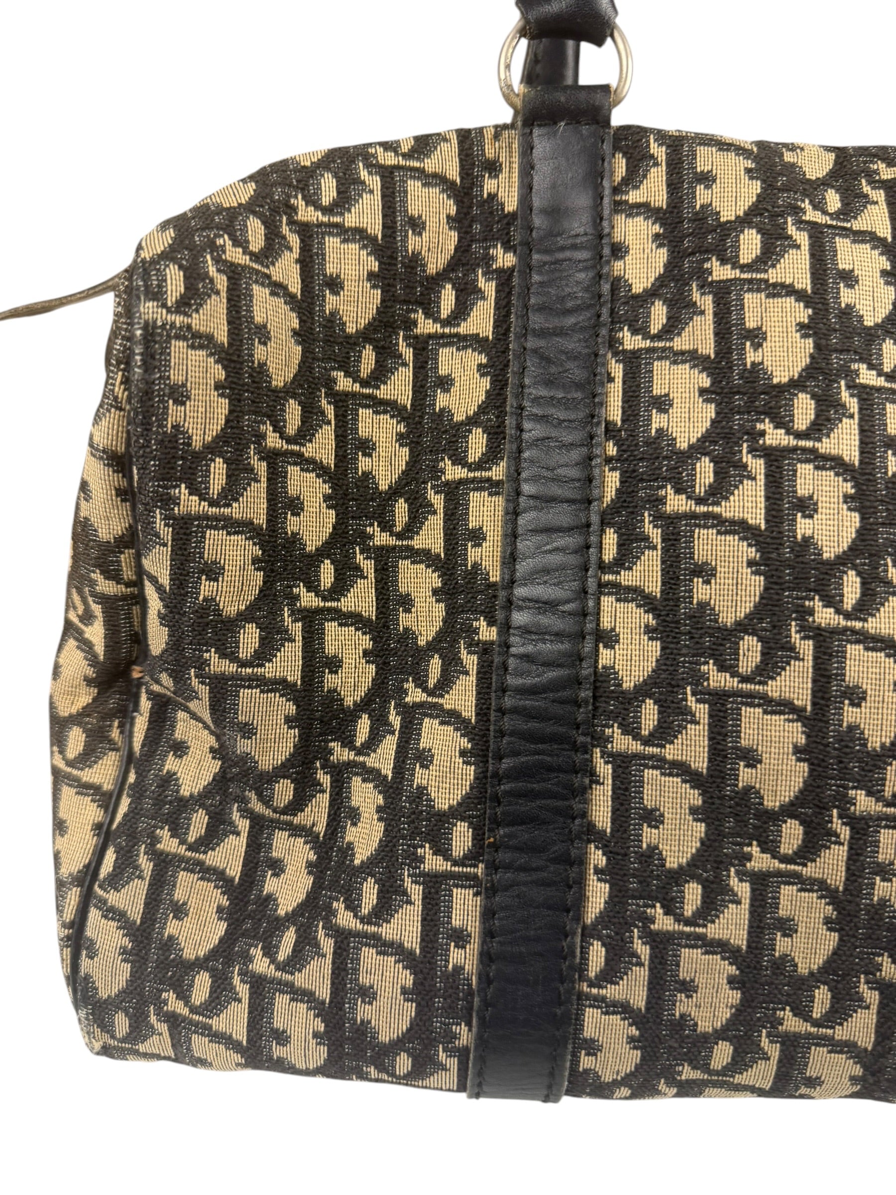 Christian Dior Vintage Trotter Boston Bag