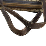 Celine Vintage Macadam Canvas Barrel Bag