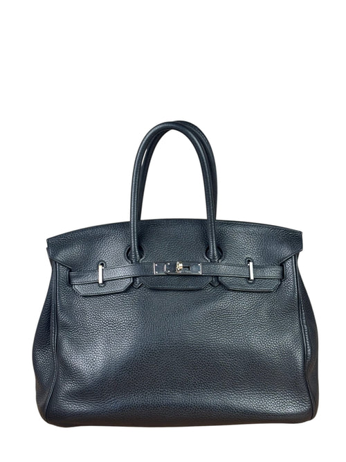 Hermes Black Togo Leather Birkin 35