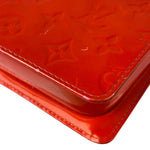 Louis Vuitton Red Vernis Mott Shoulder Bag