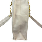 Chanel Vintage Beige Leather Timeless Tote 1996
