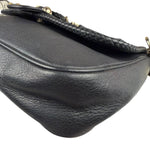 Gucci Black Leather Marrakech Evening Shoulder Bag