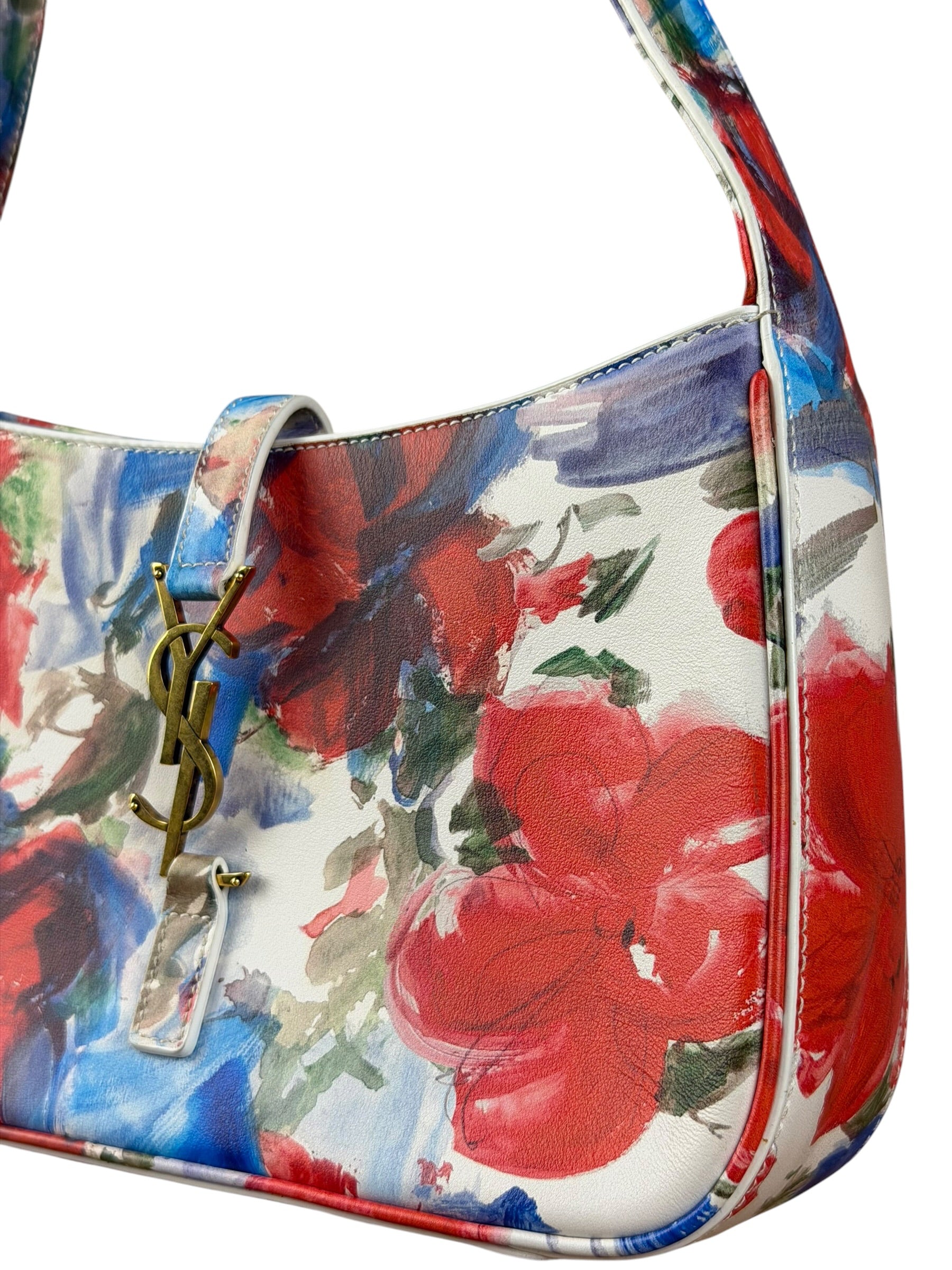 YSL x Nick Turner Limited-Edition Multi-Color Leather Le 5 a 7 Hobo Bag