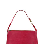 Louis Vuitton Red Epi Leather Pochette