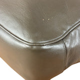 Chanel CC Grey Leather Chain Hobo Bag '89-'91