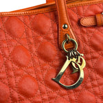 Christian Dior Panarea Cannage Quilted Leather Tote