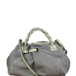 Chloé Vintage Grey Leather Shoulder Bag