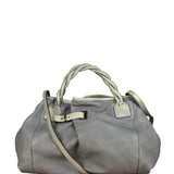 Chloé Vintage Grey Leather Shoulder Bag