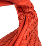 Bottega Veneta Orange Intrecciato Hobo Bag