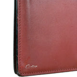 Cartier Black Leather Louis Multipurpose Continental Long Wallet