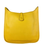 Hermes Evelyne Taurillon Clemence Leather Shoulder Bag