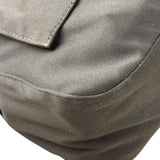 Fendi Black Leather Trim Mamma Baguette