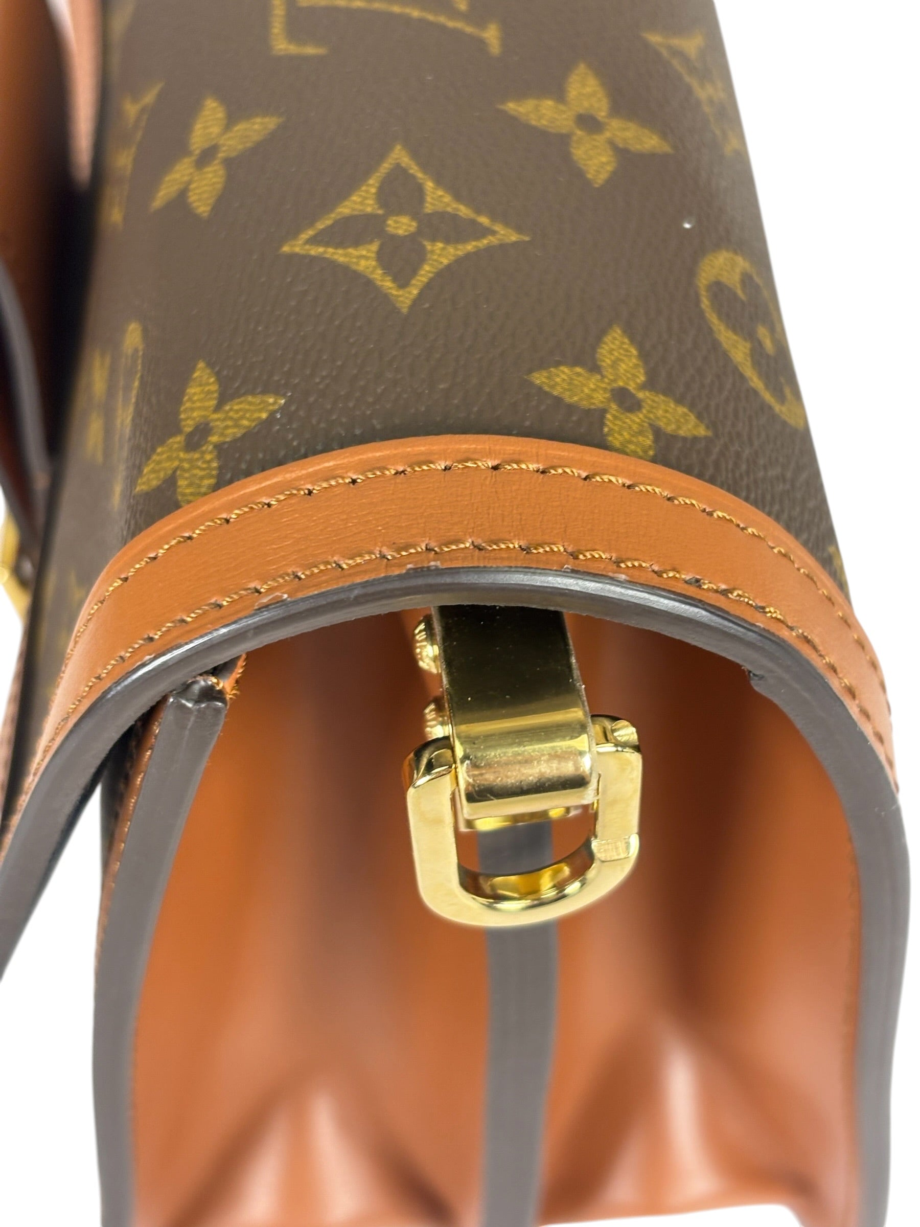 Louis Vuitton Brown Monogram Dauphine MM
