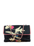 Chanel Chocolate Bar Multipocket Floral Flap 2002