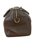 Louis Vuitton Chocolate Calfskin Sofia Coppola Duffel Bag