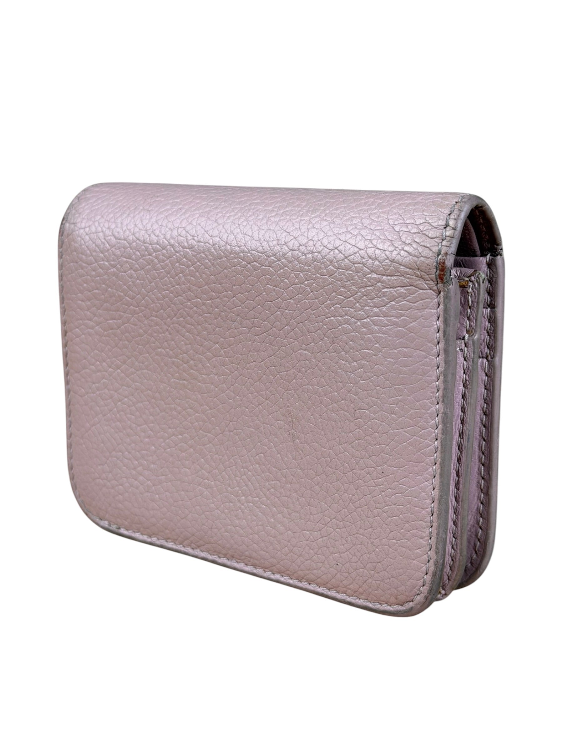 Balenciaga Power Pink Cash/Coin/Card Flap Holder