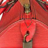 Louis Vuitton Red Epi Leather Speedy 25