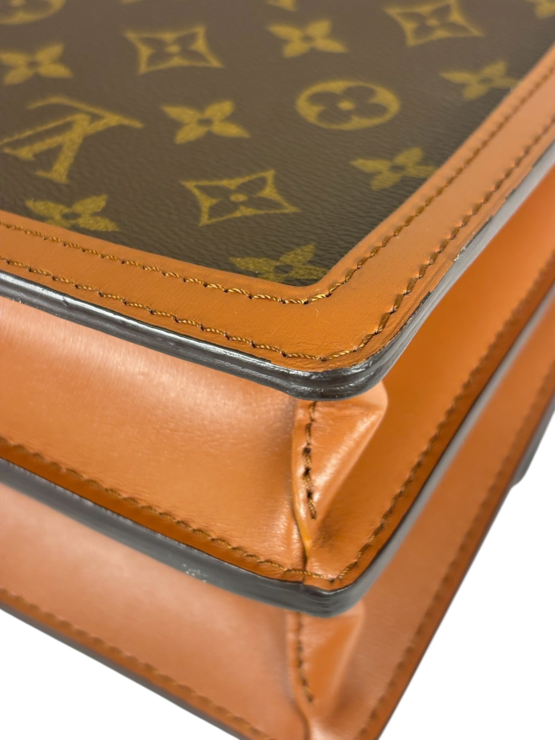 Louis Vuitton Brown Monogram Dauphine MM