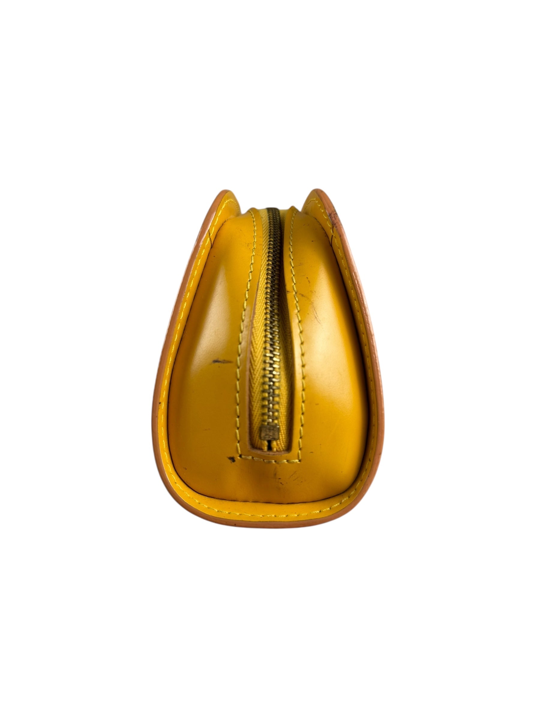 Louis Vuitton Yellow Epi Pouch