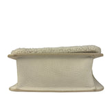 Brunello Cucinelli White Shearling Bag