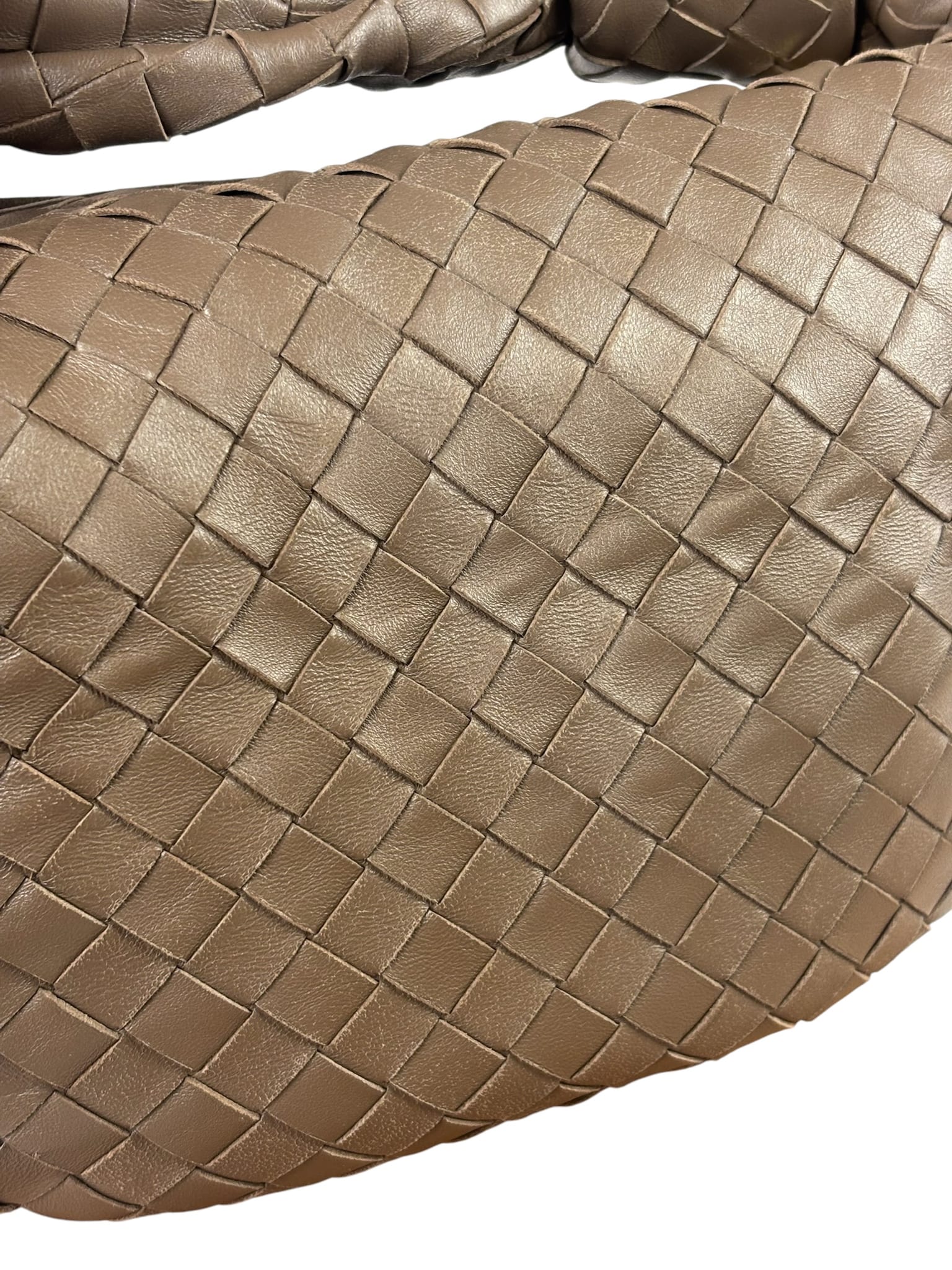 Bottega Veneta Brown Intrecciato Teen Jodie Hobo Bag