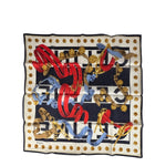 Celine Paris Vintage Equestrain Belt & Chain Motif Scarf