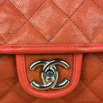 Chanel French Riviera Caviar Quilted Flap Bag Sunset 2011