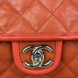 Chanel French Riviera Caviar Quilted Flap Bag Sunset 2011
