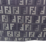 Fendi Purple Denim Roll Zucchino Tote