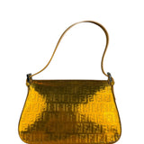 Fendi Metallic FF Mini Mamma Baguette