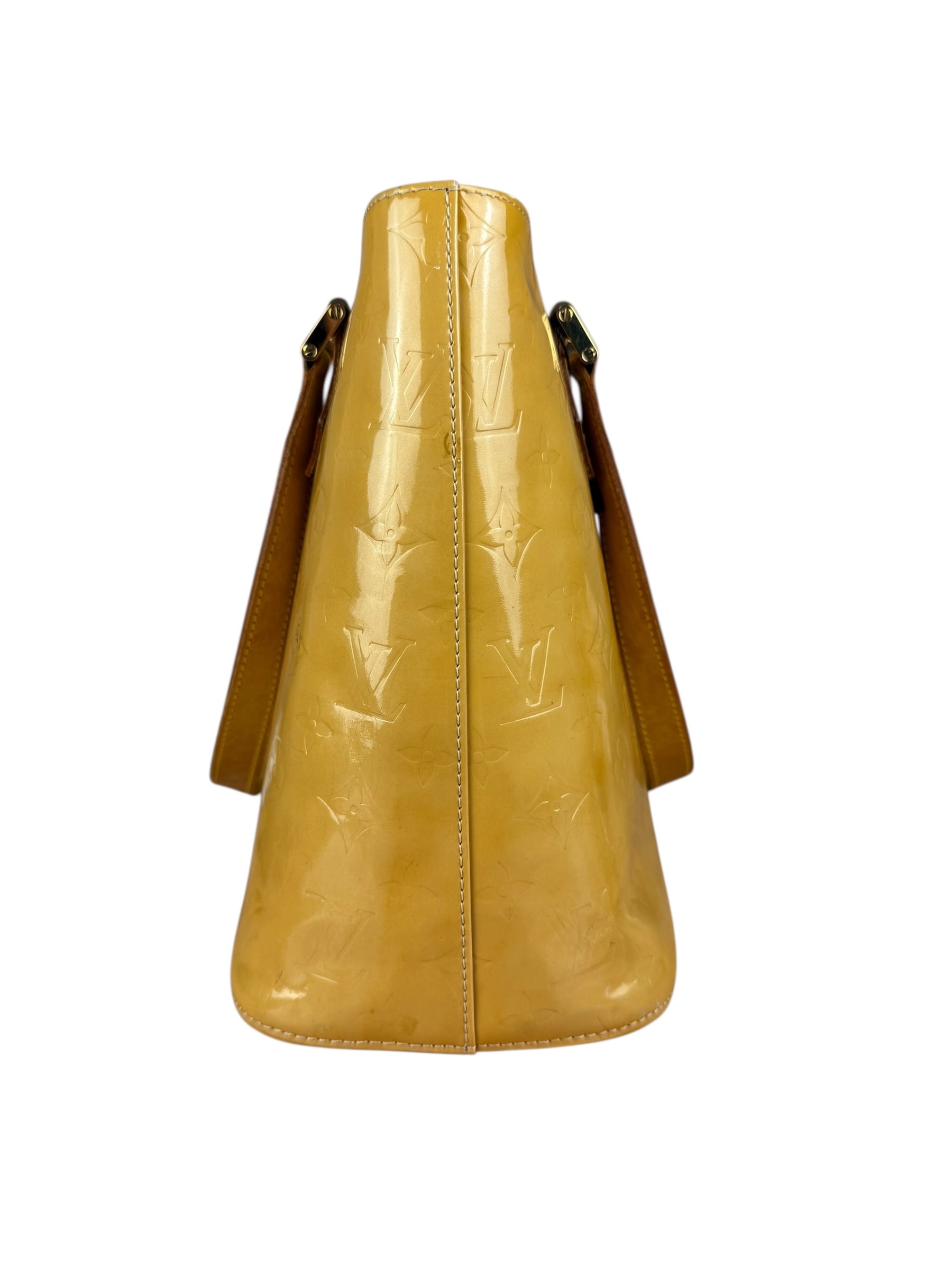Louis Vuitton Monogram Vernis Houston Yellow