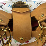 Louis Vuitton White Murakami Ursula Handbag