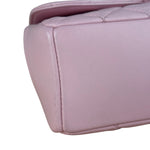 Chanel Pink CC Quilted Timeless Classique Flap 2015
