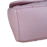 Chanel Pink CC Quilted Timeless Classique Flap 2015