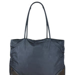 Prada Nylon & Leather Zip Tote