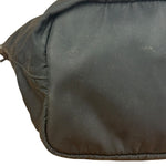 Prada Black Tessuto Nylon Zip Tote Large
