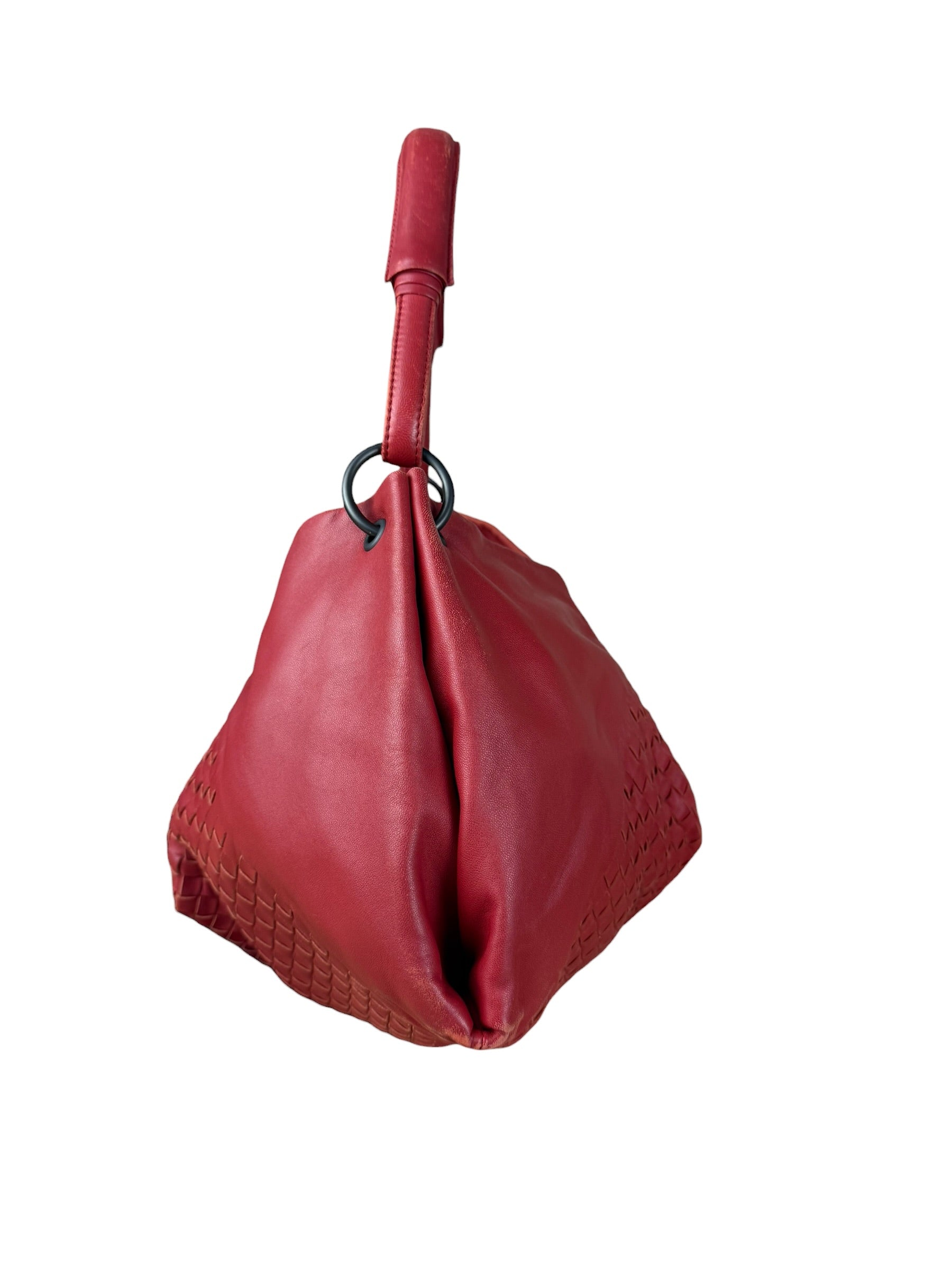 Bottega Veneta Brown Intrecciato Shoulder Bag