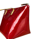 Louis Vuitton Red Monogram Vernis Bellevue Handbag
